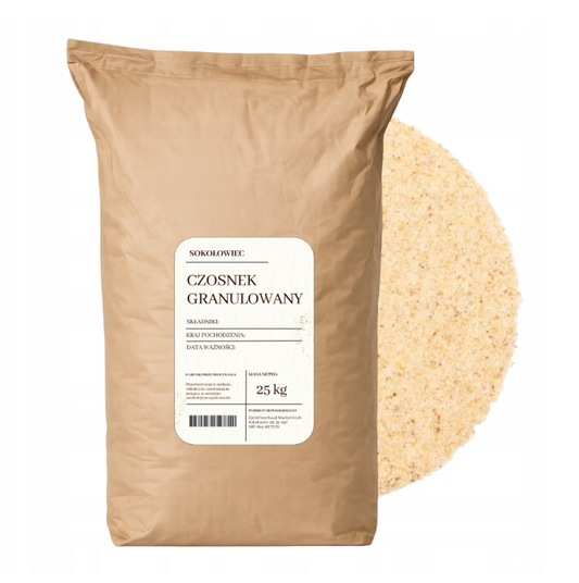 Czosnek granulowany 25 kg