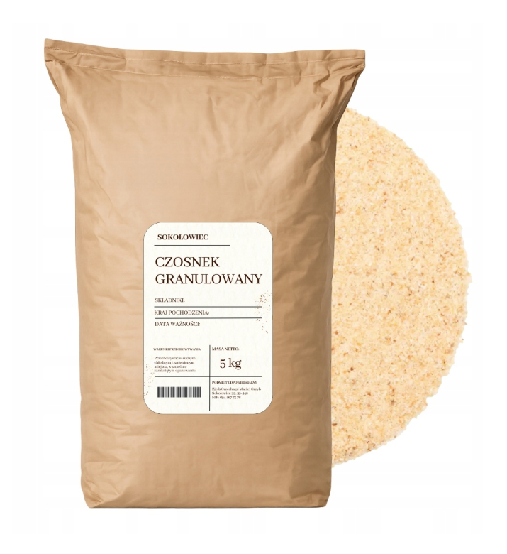 Czosnek granulowany 5 kg