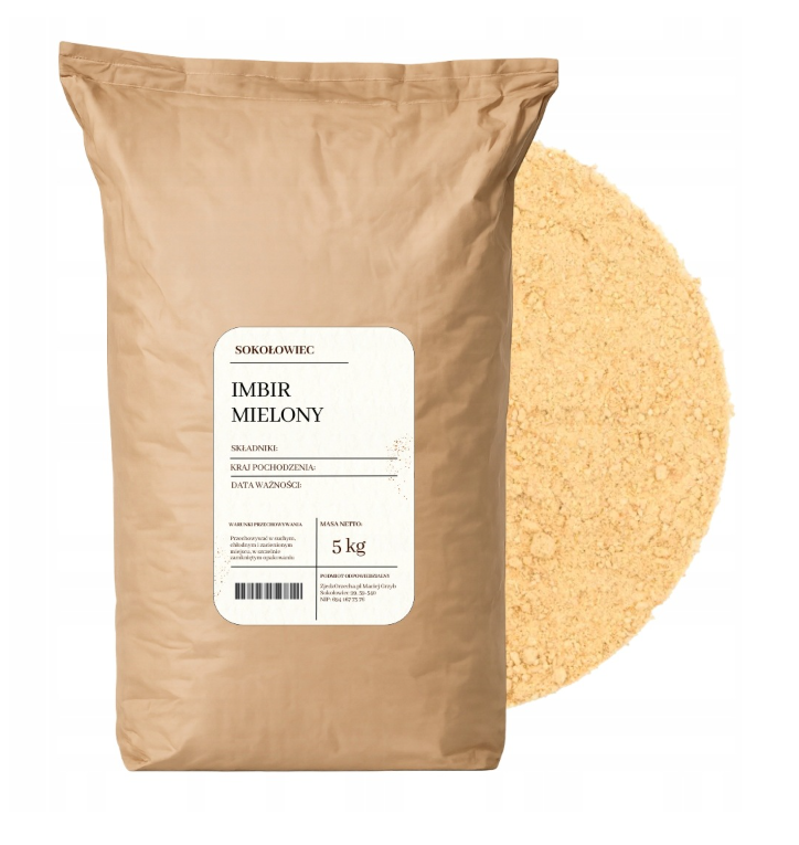 Imbir mielony 5 kg