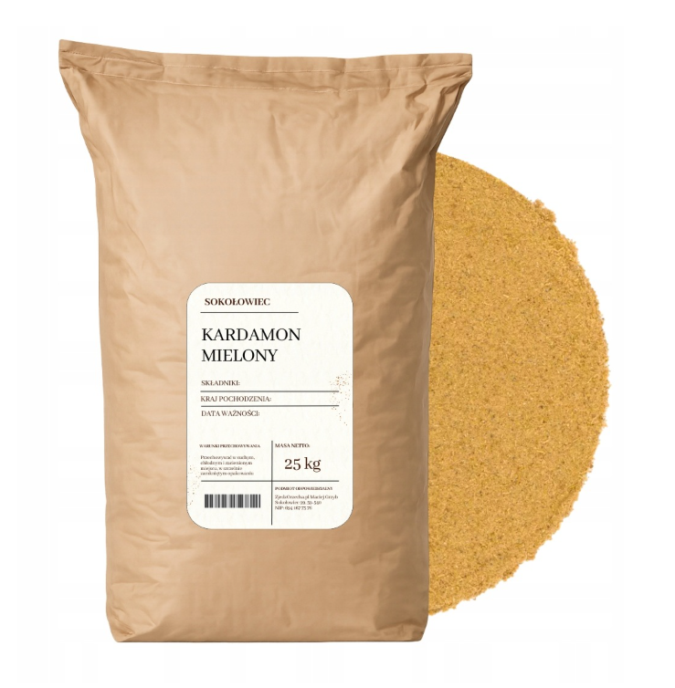 Kardamon mielony 25 kg