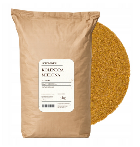 Kolendra mielona 5 kg