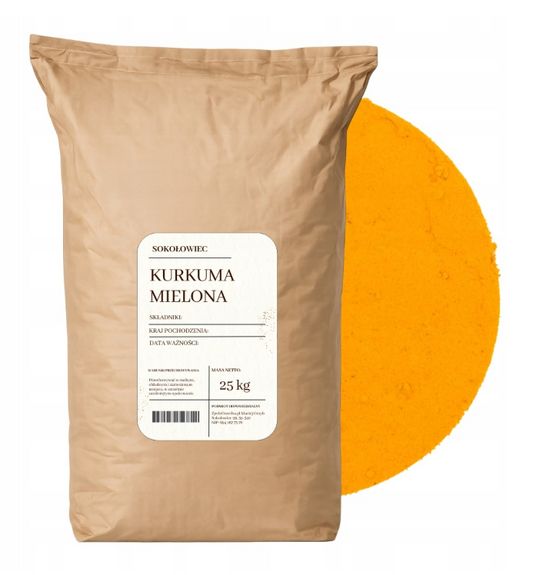 Kurkuma mielona 25 kg