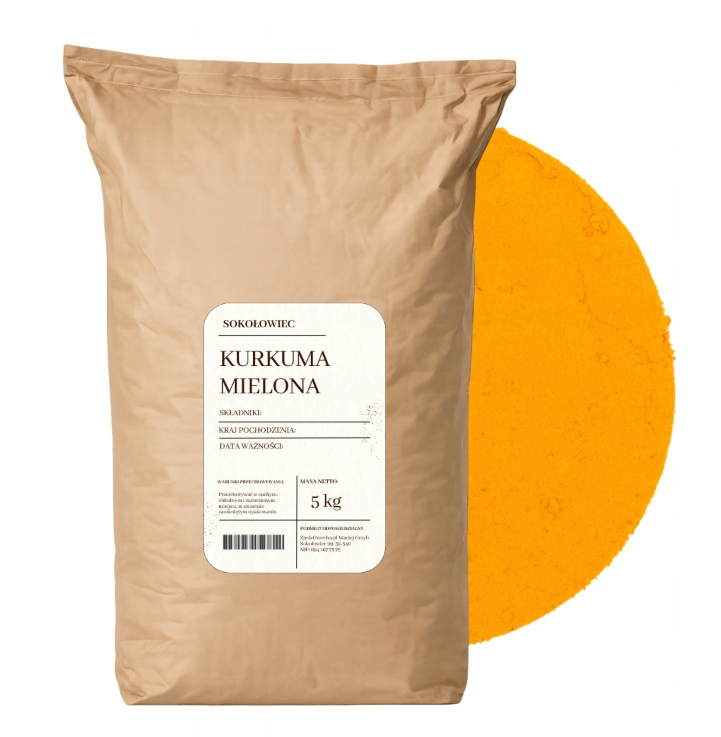 Kurkuma mielona 5 kg