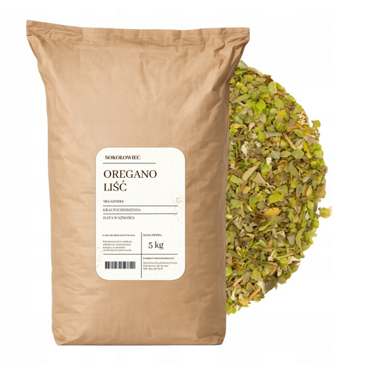 Oregano liść 5 kg