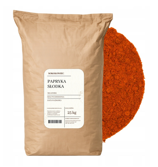 Papryka słodka mielona ASTA 100 25 kg