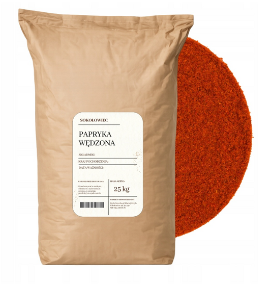 Papryka słodka wędzona ASTA 100 25 kg