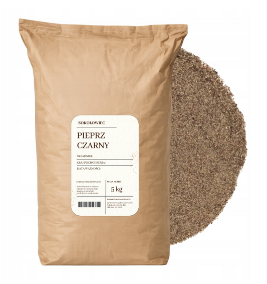 Pieprz czarny mielony 5 kg